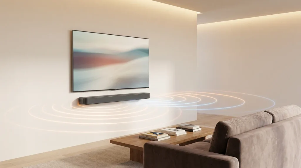 Soundbar_under_TV