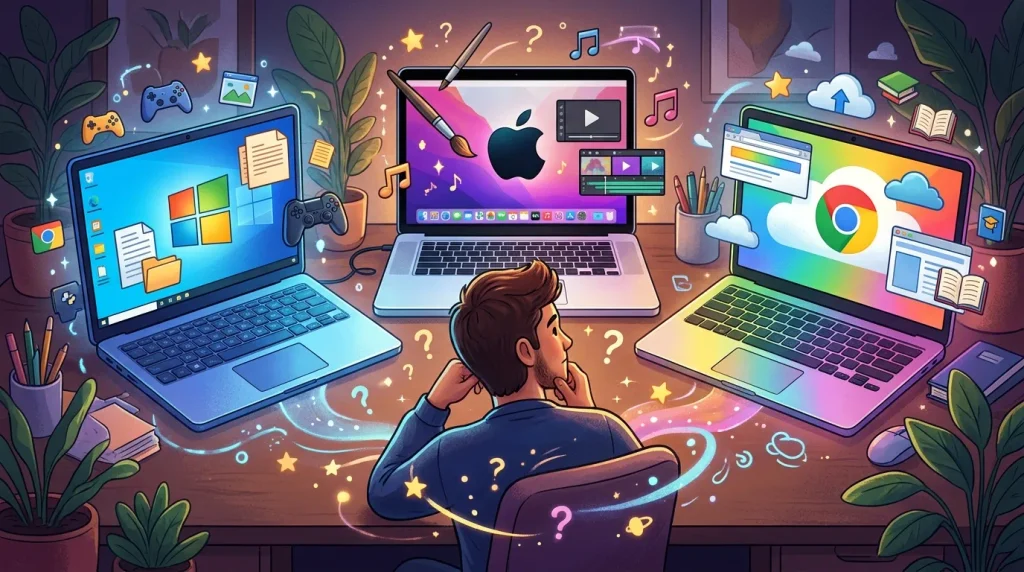 Windows, Mac o Chromebook a confronto