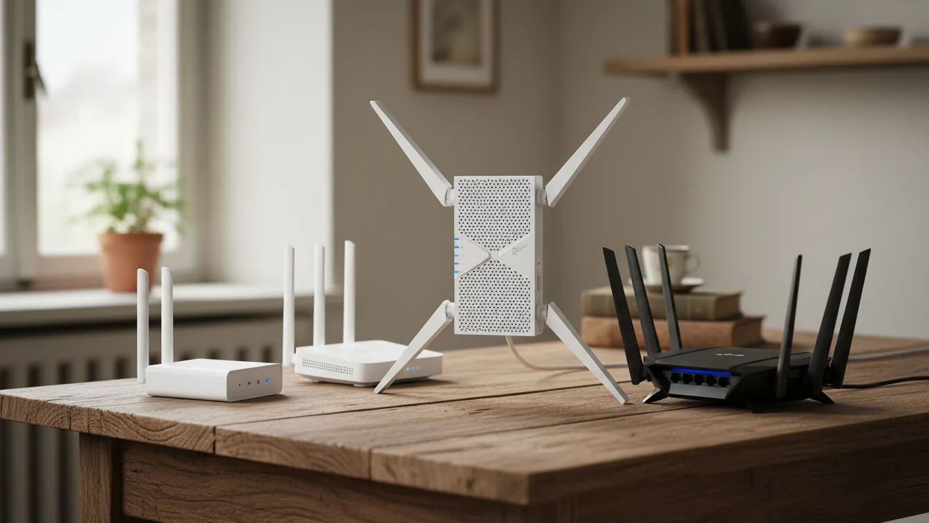 Ripetitore WiFi: quale prendere secondo quanto devi coprire 3 TP-Link WiFi 7 RE655BE Ripetitore WiFi BE9300Mbps Tri-Band, Porta 2.5Gbps — illustrazione editoriale