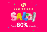 AliExpress festeggia 15 anni con sconti fino all’80%