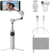 Insta360 Flow 2 Plus Tracker IA grigio
