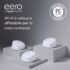 Wi-Fi Mesh Eero 6 copre 280 m², kit 2 pezzi