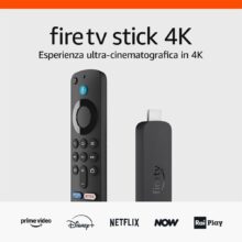 Fire TV Stick 4K Amazon streaming avanzato, Wi-Fi 6