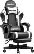 Riftracer sedia gaming ergonomica con poggiapiedi