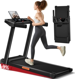 LONTEK tapis roulant 12 km/h 9% inclinazione