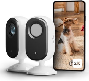 Arlo Essential 2 Indoor kit 2 telecamere