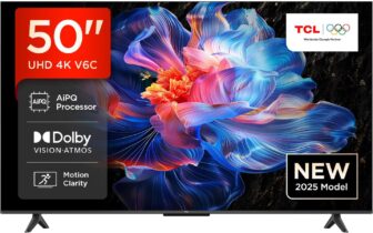 TCL 50V6C 50″ 4K HDR Google TV