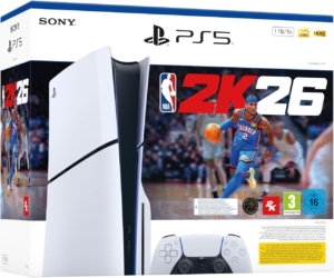 PlayStation 5 Slim con NBA 2K26 incluso
