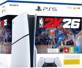 PlayStation 5 Slim con NBA 2K26 incluso