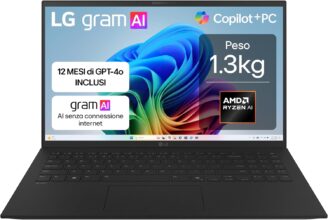 LG gram AI 15Z80T notebook 15.6 FHD