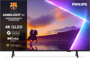 Philips 50″ Ambilight 4K QLED Titan OS