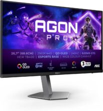 Monitor OLED 27″ QHD 240Hz Gaming AOC