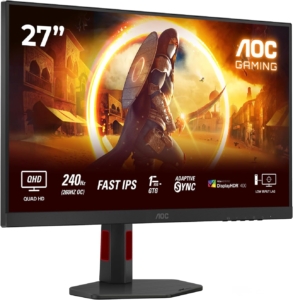 AOC Q27G4ZR 27″ QHD 240Hz Fast IPS