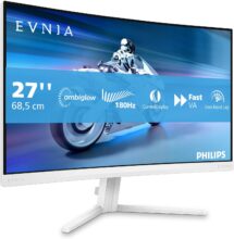 Monitor gaming curvo 27’’ veloce e smart PHILIPS Evnia 27M2C5201L