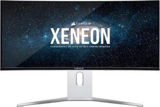 Corsair Xeneon 34″ QD‑OLED 240Hz bianco