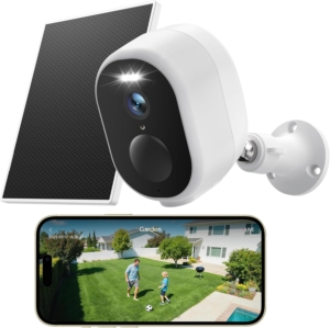 Telecamera WiFi Esterno con Batteria e Pannello Solare