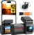 iZEEKER iD440 dash cam 4K con posteriore