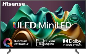 Hisense 55U62NQ 55″ Mini‑LED 4K VIDAA U7