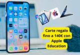 Offerte Apple Education: Carte Regalo e Sconti Imperdibili per Studenti e Professori
