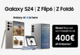 Samsung Cashback: Come ottenere fino a 400€ di rimborso sui nuovi Galaxy Z Fold6, Z Flip6, S24 Ultra e S24+