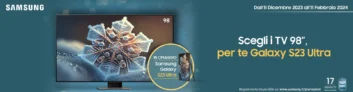 Promozione Imperdibile Yeppon:  Galaxy S23 Ultra in Omaggio con l’Acquisto di un TV Samsung 98″!