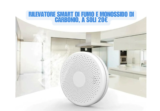 Rilevatore smart monossido e fumo Tuya: offerta Banggood