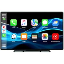 Volam Autoradio Portatile con Wireless Apple Carplay & Android Auto